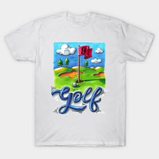 Golf course T-Shirt